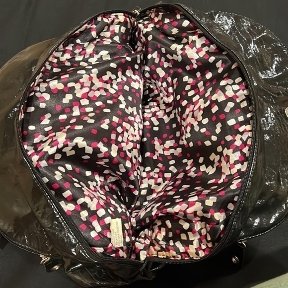 Rampage Houndstooth Wool Purse Black &‎ White - Picture 4 of 5